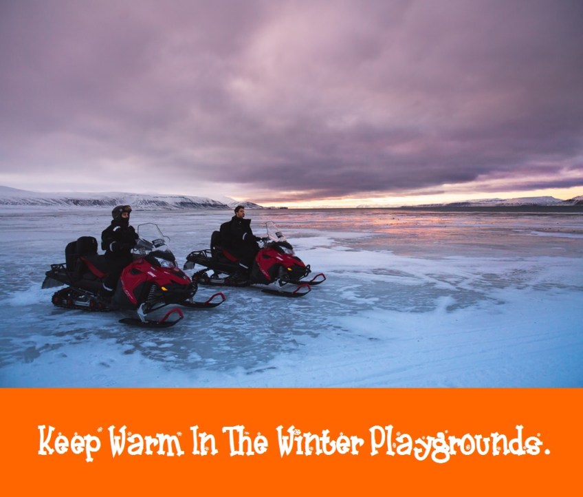 Keep Warm In The Winter Playground