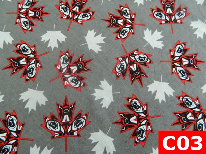 Comfortable Welding Hats With Canadian Flags on Grey