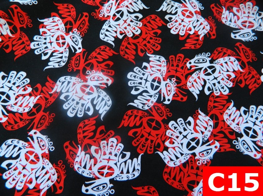 Comfortable Welding Hats With Native Red White Eagles On Black