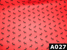 Moose On Red fabric 100% cotton Canadian custom made welding hats for Tradespeople