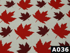 Maple Leaves On White fabric 100% cotton Canadian custom made welding hats for Tradespeople