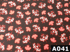 A041 Indigenous Inspired Maple Leaves Black fabric 100% cotton Canadian custom made welding hats for Tradespeople