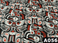 West Coast Eagles On Grey fabric 100% cotton Canadian custom made welding hats for Tradespeople