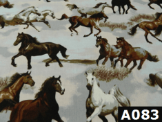 Wild Horses Sunset Green fabric 100% cotton Canadian custom made welding hats for Tradespeople