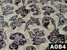 Haida Gwaii fabric 100% cotton Canadian custom made welding hats for Tradespeople