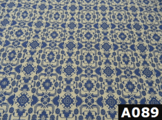 Blue Aztec fabric 100% cotton Canadian custom made welding hats for Tradespeople