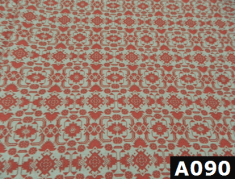 Red Aztec fabric 100% cotton Canadian custom made welding hats for Tradespeople