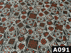 Black White Red Bandanas Print fabric 100% cotton Canadian custom made welding hats for Tradespeople