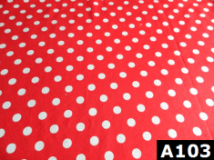 Large Red Riveter Rosie Dots fabric 100% cotton Canadian custom made welding hats for Tradespeople