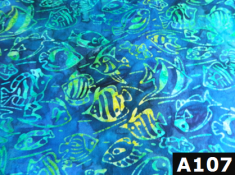 Batil Tropical Fishes fabric 100% cotton Canadian custom made welding hats for Tradespeople