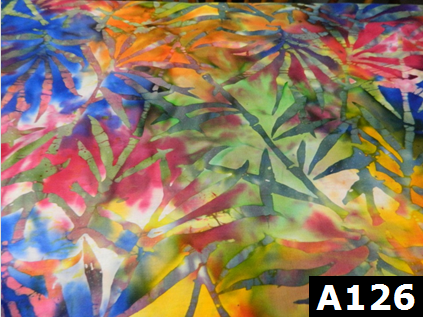 Batik Tropical Floral fabric 100% cotton Canadian custom made welding hats for Tradespeople who love forest design PPE