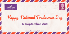 Happy National Tradesmen Day Canada www.KootenayHats.com