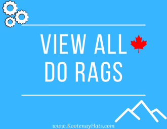 View all your Canadian Custom Made Do Rags here www.KootenayHats.com
