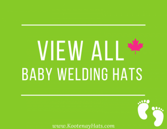 View all your Canadian Custom Made Baby Welding Hats here www.KootenayHats.com