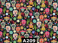 Viva Skulls 100% Cotton Canadian Custom Made Welding Hats For Tradespeople www.KootenayHats.com