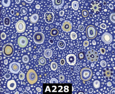 Geode Blue 100% Cotton Canadian Custom Made Welding Hats For Tradespeople www.KootenayHats.com