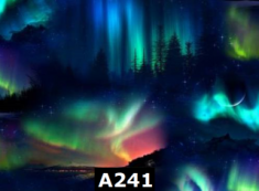 Northern Lights Aurora Borealis 100% Cotton Canadian Custom Made Welding Hats For Tradespeople www.KootenayHats.com