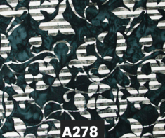 Batik Cherry Blossons Stripes 100% Cotton Canadian Custom Made Welding Hats For Tradespeople www.KootenayHats.com