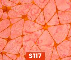 S117 Batik Spider Web Orange Fleece Lined Safety Scarf Bandana To Keep Warm Safe Productive In Colder Environment Made For Tradespeople www.kootenayHats.com