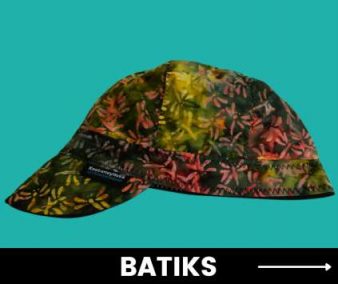 Batik Cotton Custom Welding Hats Welders Caps Hard Hat Liner Skull Cap Beanie For Welders Tradesmen Construction Castlegar BC Canada