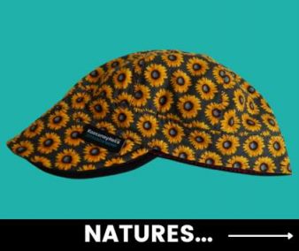 Natures Themes Custom Welding Hats Welders Caps, Hard Hat Liner Skull Cap Beanie For Welders Tradesmen Construction Castlegar BC Canada