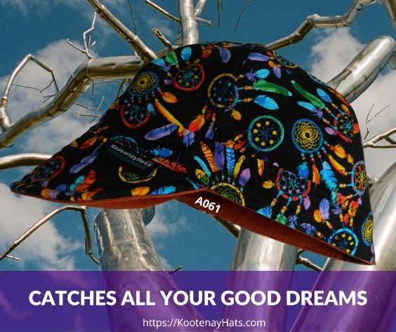 Canada BC Kootenays Made Dream Catchers Welding Hats Unisex