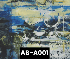 AB-A001 Warehouse District Blue Green 100% Cotton Canadian Custom Made Welding Hats For Tradespeople www.KootenayHats.com