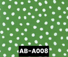 AB-A008 Allover Irregular Half Inch Dots On Green 100% Cotton Canadian Custom Made Welding Hats For Tradespeople www.KootenayHats.com
