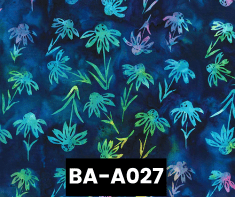 BA-A027 Batik Daisy Dragonfly 100% Cotton Canadian Custom Made Welding Hats For Tradespeople www.KootenayHats.com