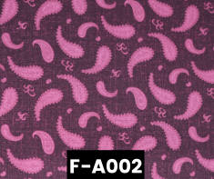 F-A002 Paisley Pink 100% Cotton Canadian Custom Made Welding Hats For Tradespeople www.KootenayHats.com
