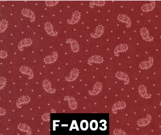 F-A003 Paisley Cherry 100% Cotton Canadian Custom Made Welding Hats For Tradespeople www.KootenayHats.com