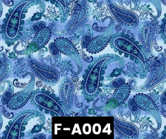 F-A004 Paisley Bella Blue Birds 100% Cotton Canadian Custom Made Welding Hats For Tradespeople www.KootenayHats.com