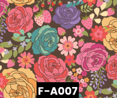 F-A007 Cowgirls Rose Brown 100% Cotton Canadian Custom Made Welding Hats For Tradespeople www.KootenayHats.com