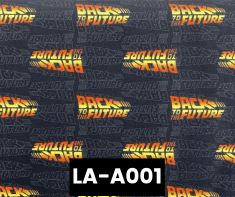 L-A001 Back To The Future Logo 100% Cotton Canadian Custom Made Welding Hats For Tradespeople www.KootenayHats.com