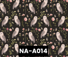 NA-A014 Owl Ballads 100% Cotton Canadian Custom Made Welding Hats For Tradespeople www.KootenayHats.com