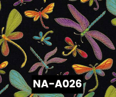 NA-A026 Custom Metallic Dragonfly On Black 100% Cotton Canadian Custom Made Welding Hats For Tradespeople www.KootenayHats.com