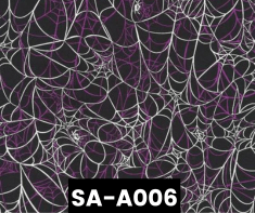 SA-A006 Spider Web Purple 100% Cotton Canadian Custom Made Welding Hats For Tradespeople www.KootenayHats.com