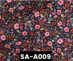 SA-A009 Skeleton Pink 100% Cotton Canadian Custom Made Welding Hats For Tradespeople www.KootenayHats.com