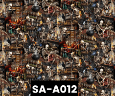 SA-A012 Mad Scientist Witch 100% Cotton Canadian Custom Made Welding Hats For Tradespeople www.KootenayHats.com