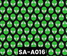 SA-A016 Amazing Aliens 100% Cotton Canadian Custom Made Welding Hats For Tradespeople www.KootenayHats.com