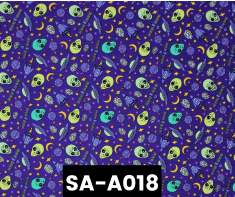 SA-018 Aliens Invasion 100% Cotton Canadian Custom Made Welding Hats For Tradespeople www.KootenayHats.com