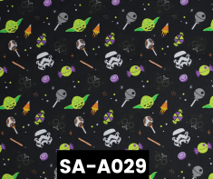 SA-A029 Star Wars Galactic Halloween 100% Cotton Canadian Custom Made Welding Hats For Tradespeople www.KootenayHats.com