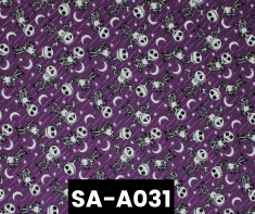 SA-A031 Nightmare Before Xmas 100% Cotton Canadian Custom Made Welding Hats For Tradespeople www.KootenayHats.com