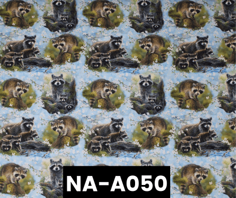 NA-A050 Raccoon Portraits Custom Welding Hats www.KootenayHats.com